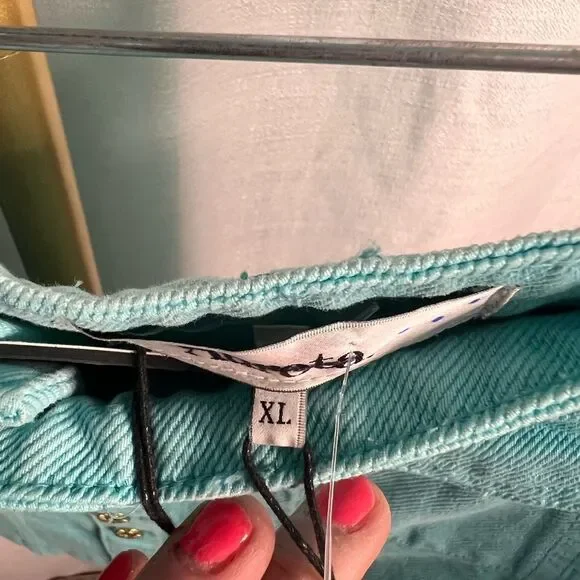 Aureta x Free People Lottie Denim Jacket & Mini Skirt Set - Picture 6 of 9